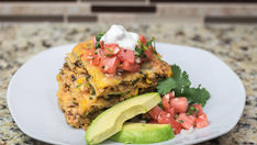 Vegetarian Lasagna in Italian Way