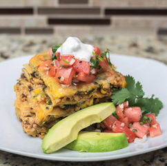 Vegetarian Lasagna in Italian Way