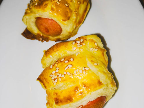 Hot Dogs in Puff Pastry