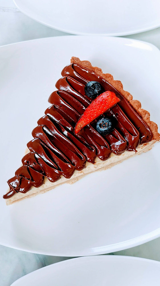 Cheesecake with Yogurt and Nutella