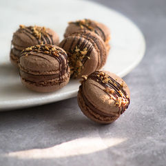 Chocolate Macarons Cookies