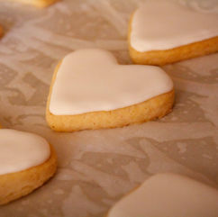 Honey Heart Cookies