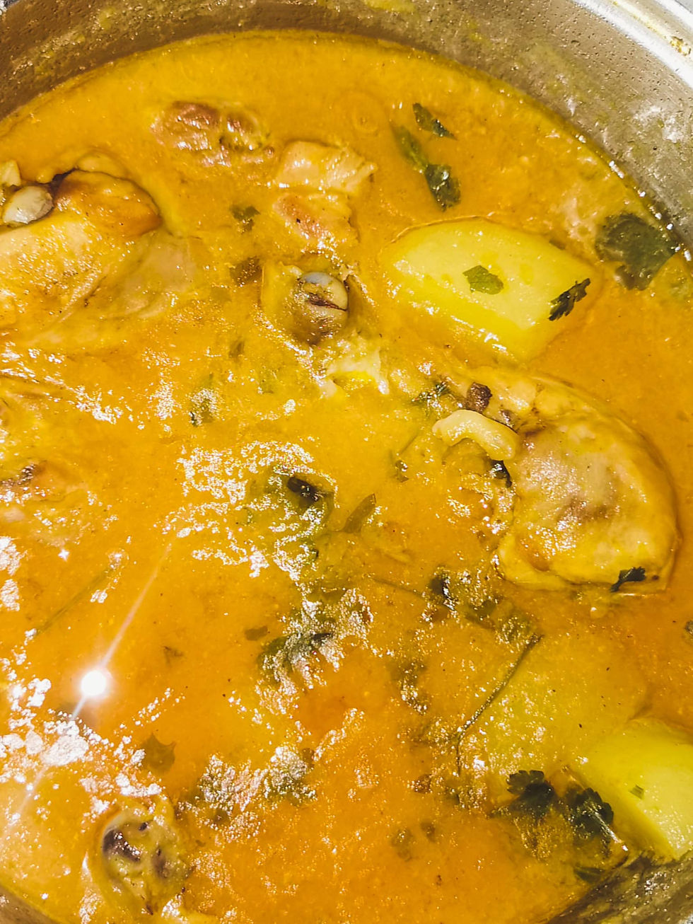 golden-chicken-stew-the-best-recipe-healthy-food