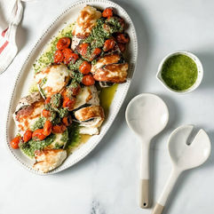 Chicken with Pesto Genovese