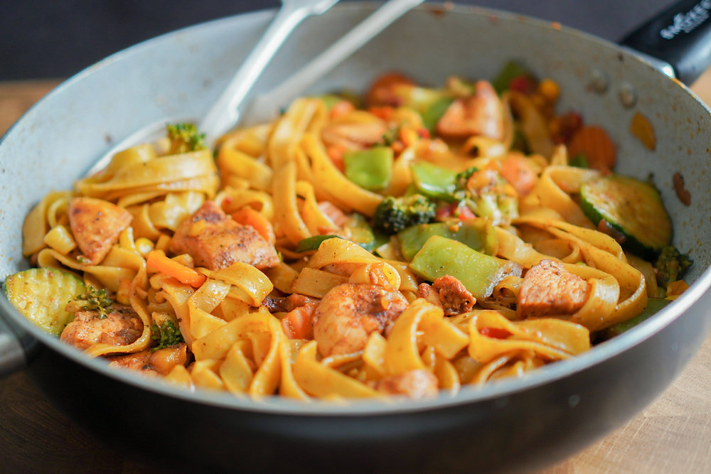 Creamy Tagliatelle with Smoked Salmon