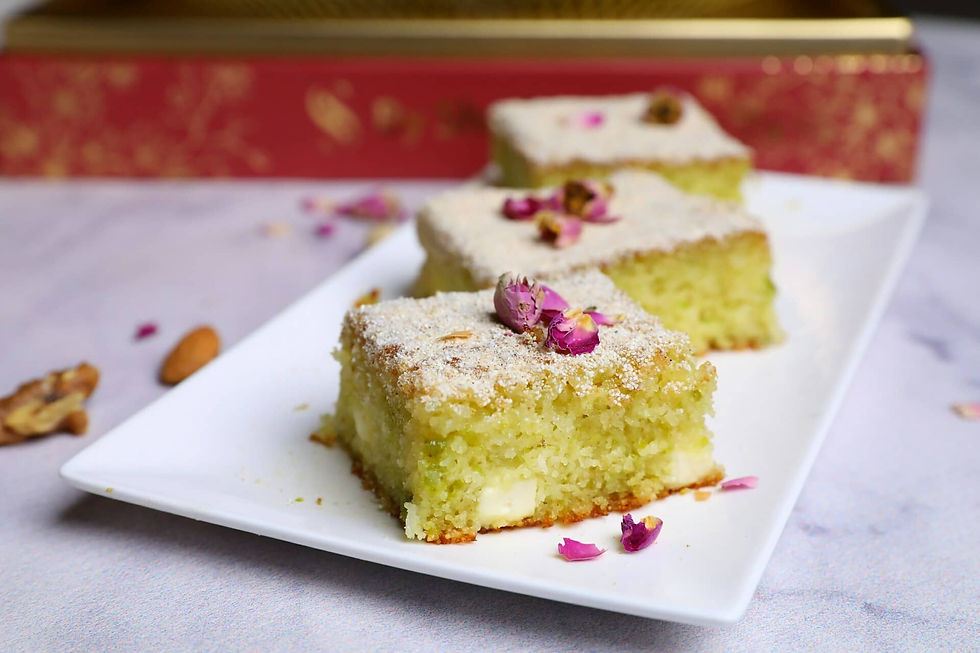 lemon-revani-cake-turkish-dessert-recipe