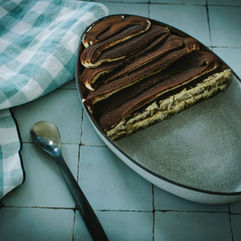 Tiramisu Ice-Cream Layer Cake
