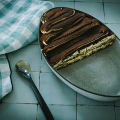 Tiramisu Ice-Cream Layer Cake