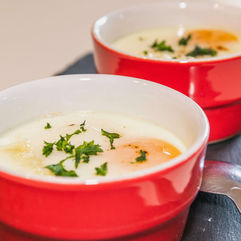 Thick Potato Soup with Bacon and Vegetables Lena
