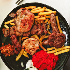 Mixed meat for 2, Serbian traditional Food