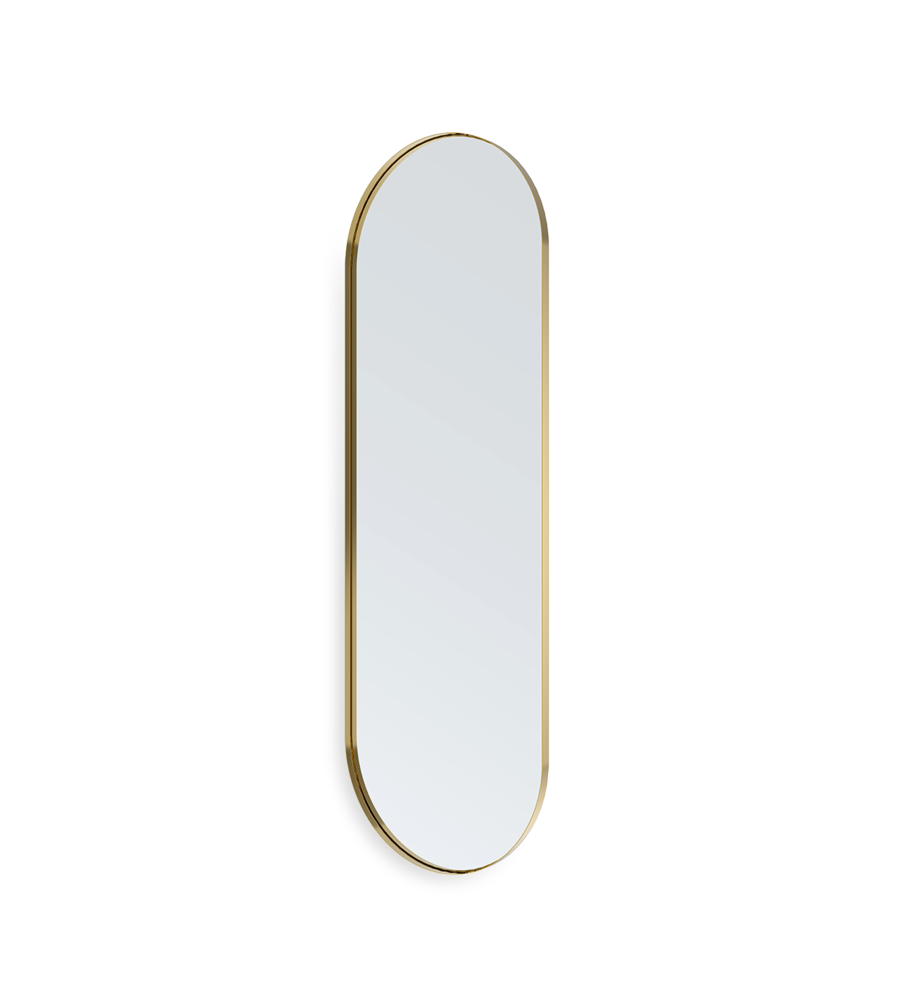 Thumbnail: Arkivio | Deep Frame Pill Mirror | Brass