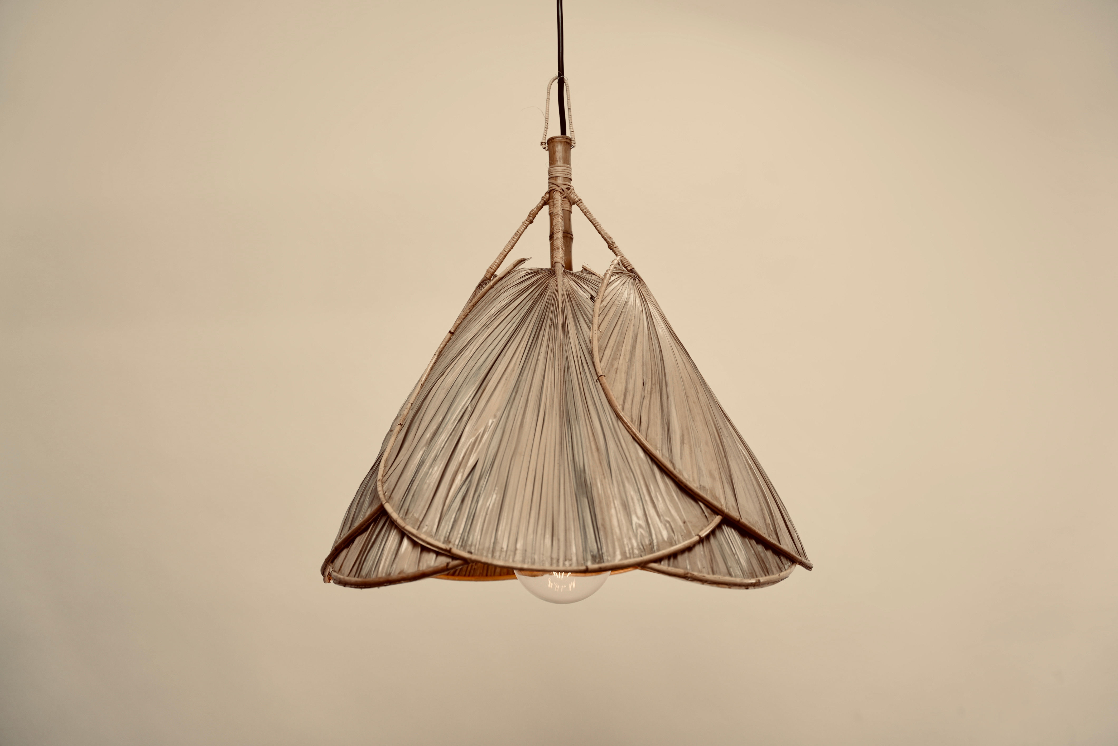 Palm Leaf Lampshade