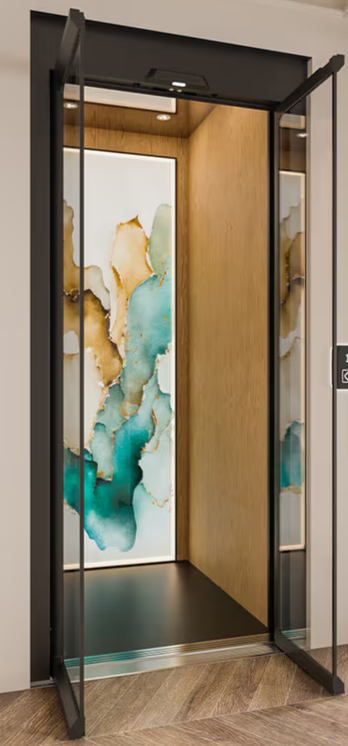 Glass Double Landing