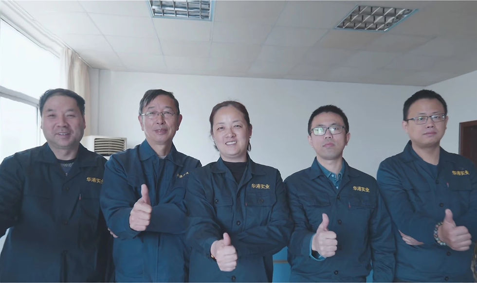 onsite team members Zhangjiagang Huagang Industrial