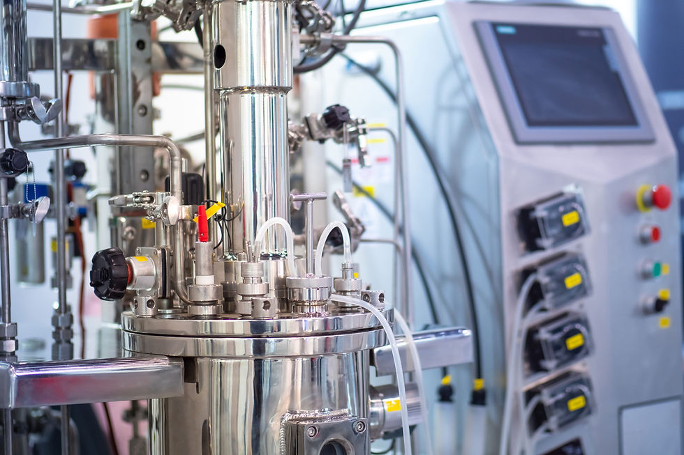 Copy of Biotechnology. Pharmacology. Bioreactor. Bioreactor for growing microorganisms. Cl