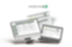 Landscape Budget Template displayed on desktop screen with customizable page layouts for project planning and expense tracking