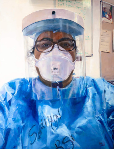#portraitsfornhsheroes - Saadiyah Hussein
