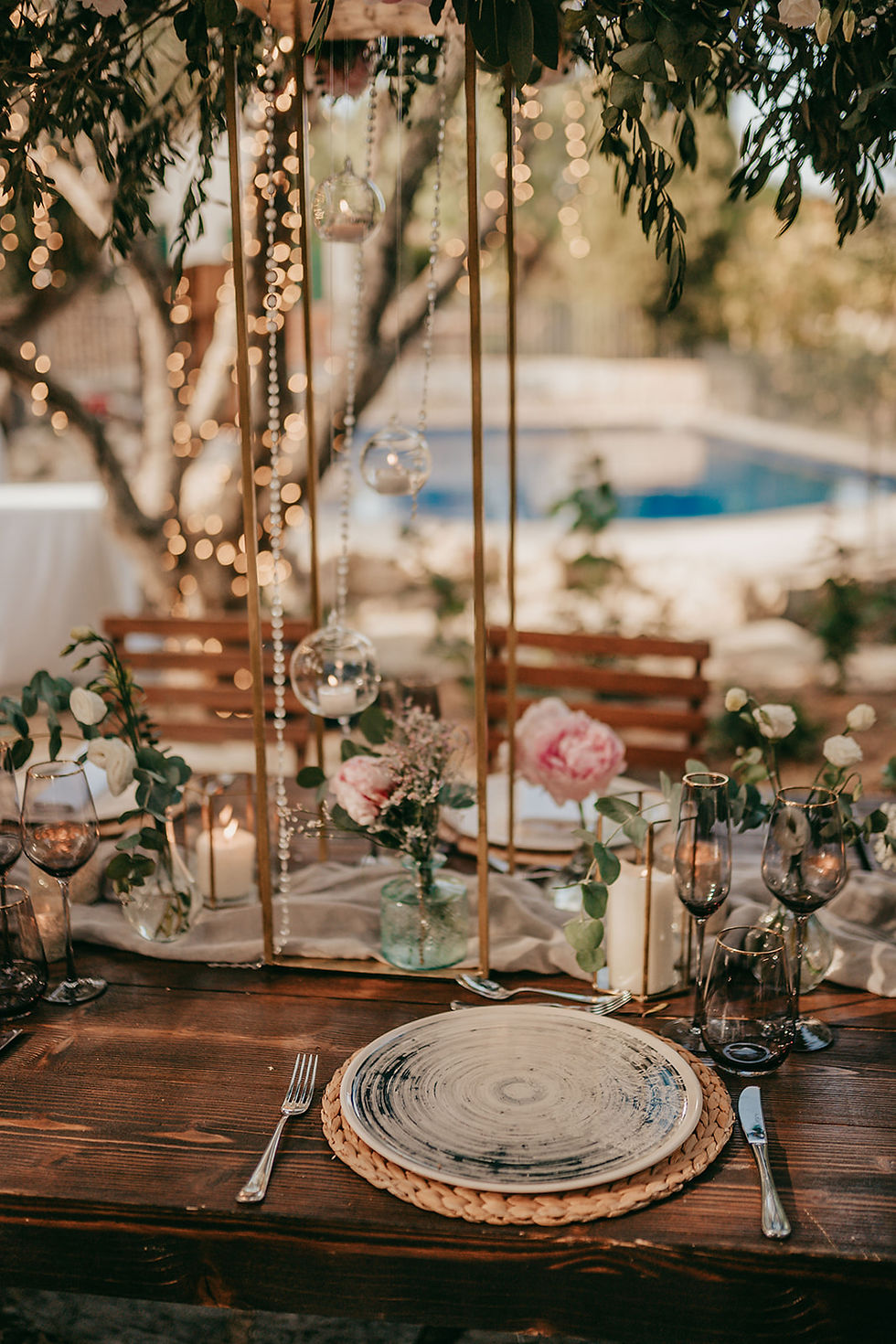 enchanting dinner decor