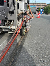 株式会社親輝の道路舗装切断