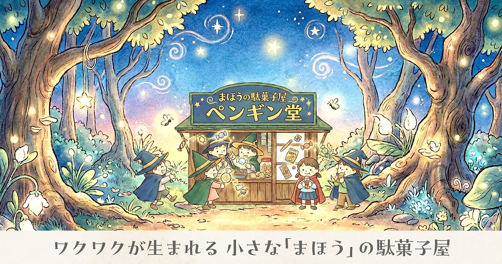 まほうの駄菓子屋 ペンギン堂