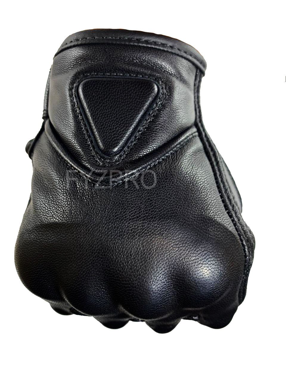 Miniatura: Guante de cuero para moto, corto. Calidad superior. Touchscreen