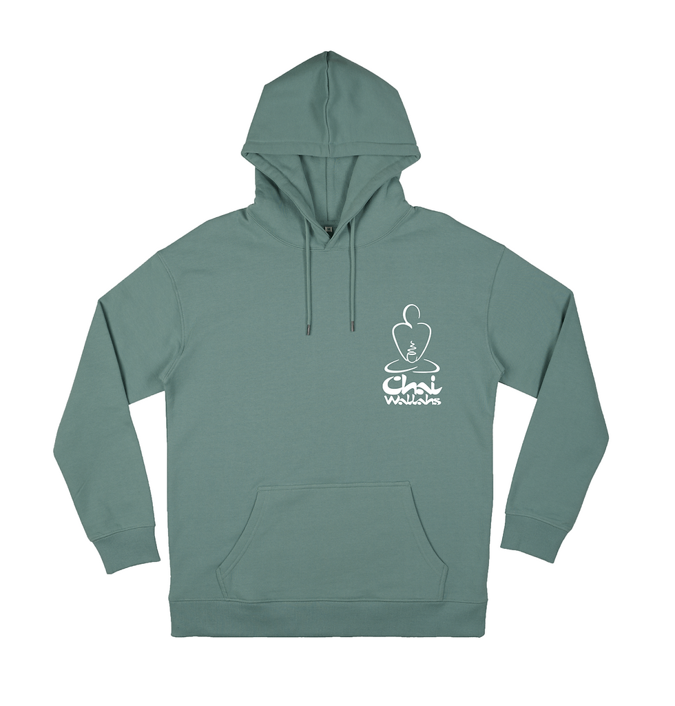 Thumbnail: Slate Green Hoodie Front View