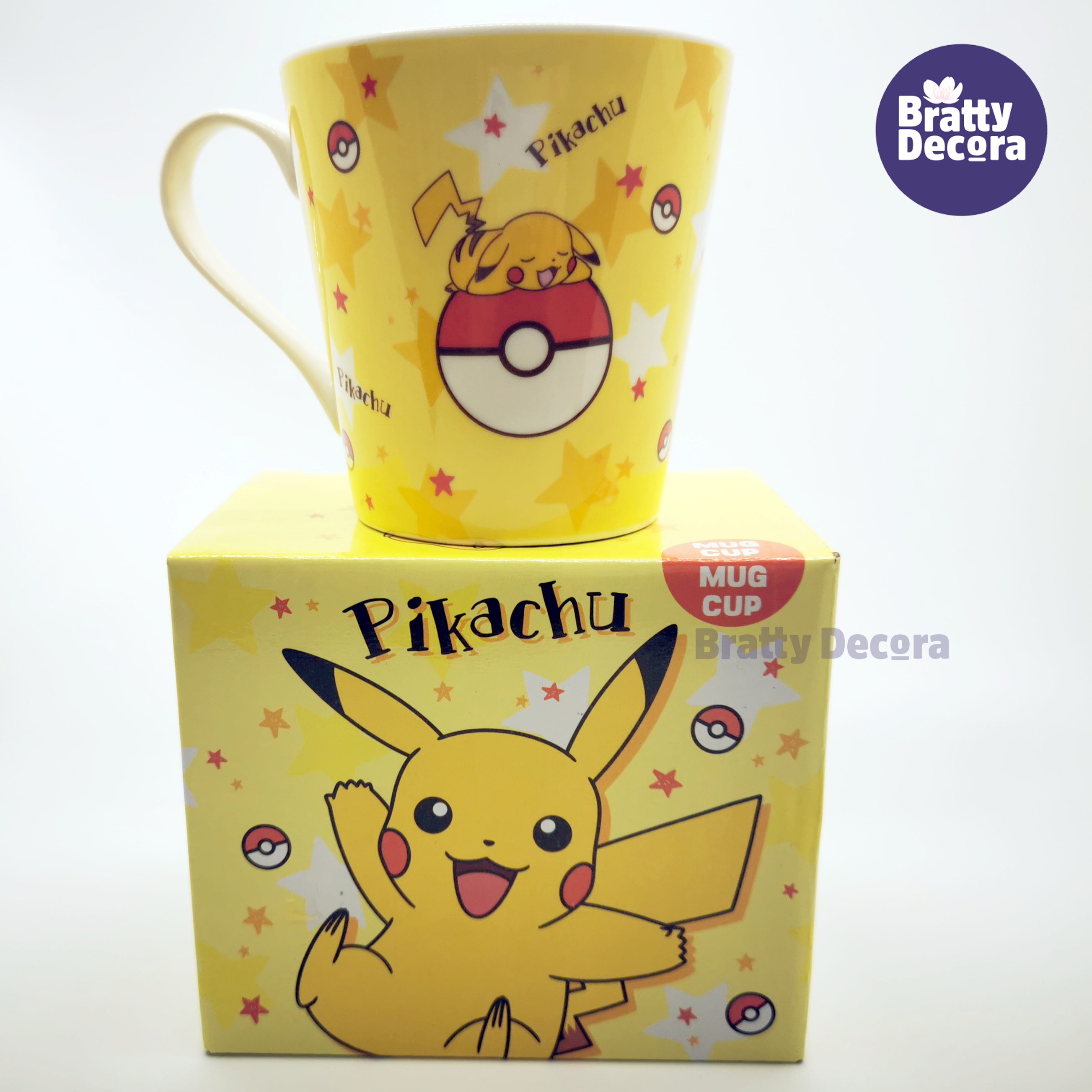 Official Japanese Pokemon Pocket Monsters Collectable Pikachu Mug