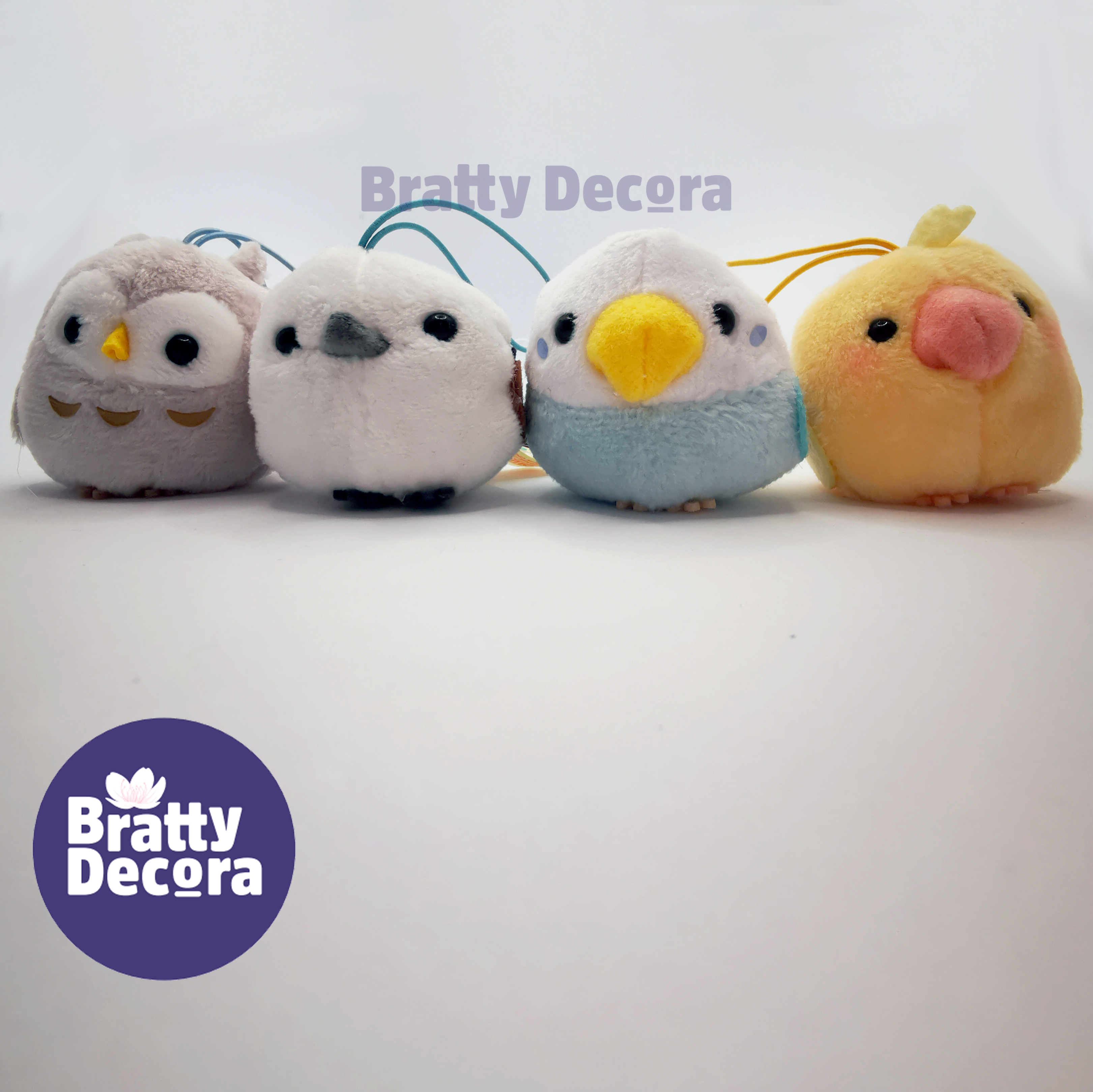 AMUSE / Amu-Fun 'Puchimaru' Mini Plush Toy - Kotori Corps Shima-Chan Birds