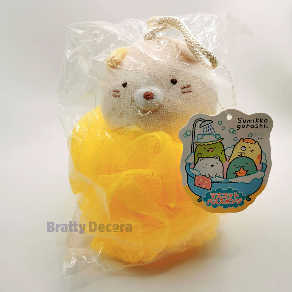 Thumbnail: Official and Adorable San-X 'Sumikko Gurashi' Spa Exfoliating Bath Sponges