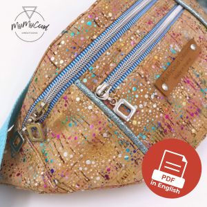 Miniature : Fanny pack sewing tutorial in English/Tutoriel Sac banane AMAYA/