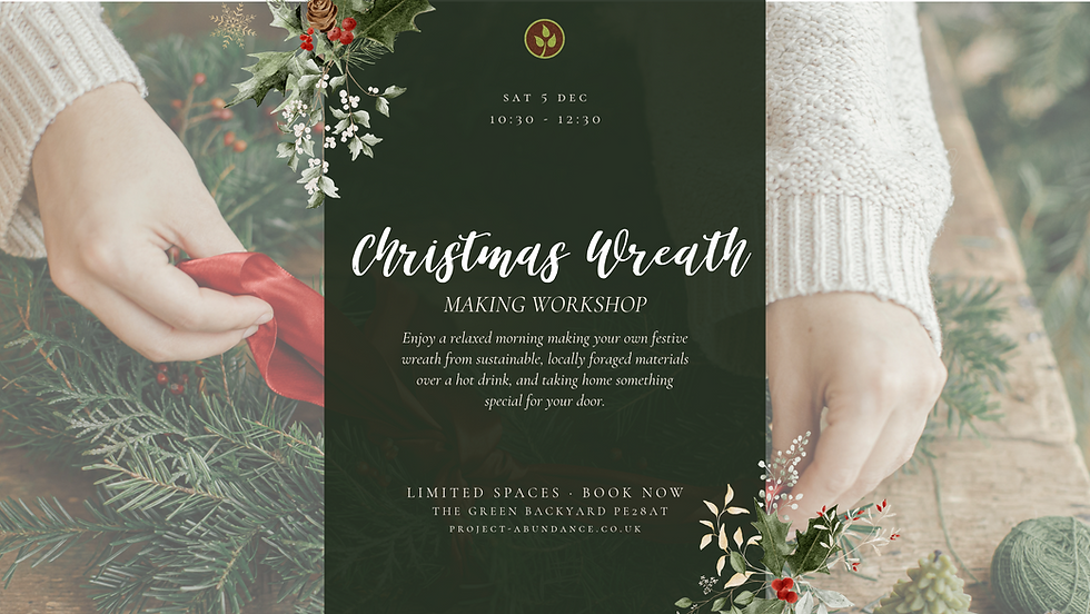 Christmas Wreath Making Workshop