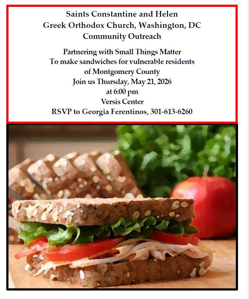 Community Outreach - Sandwich Making - 05.21.26