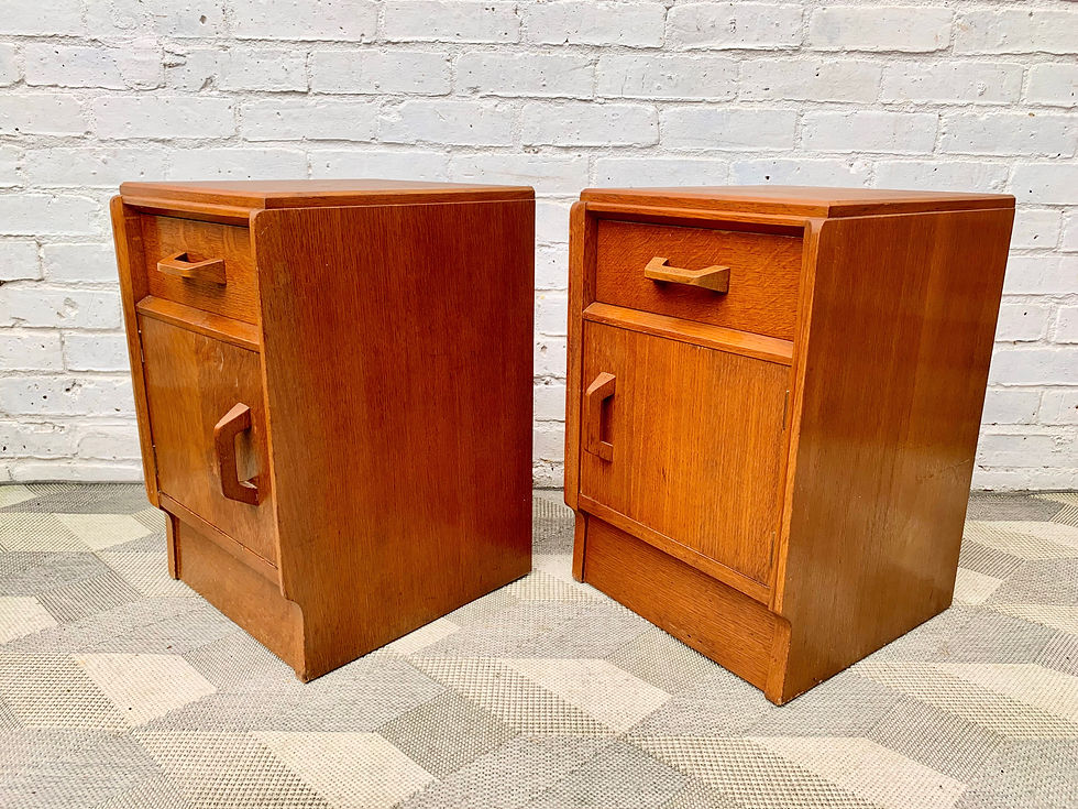 Thumbnail: Vintage Pair of G Plan Bedside Tables Brandon Range
