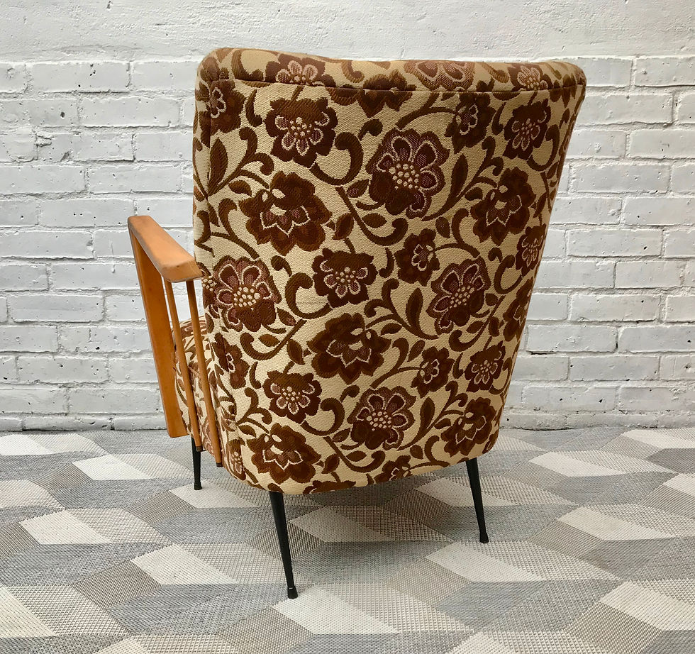 Miniatura: Vintage Retro Side Armchair Chair #531