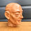 Miniature : Vintage Sculpture Man's Bust Head from Clay