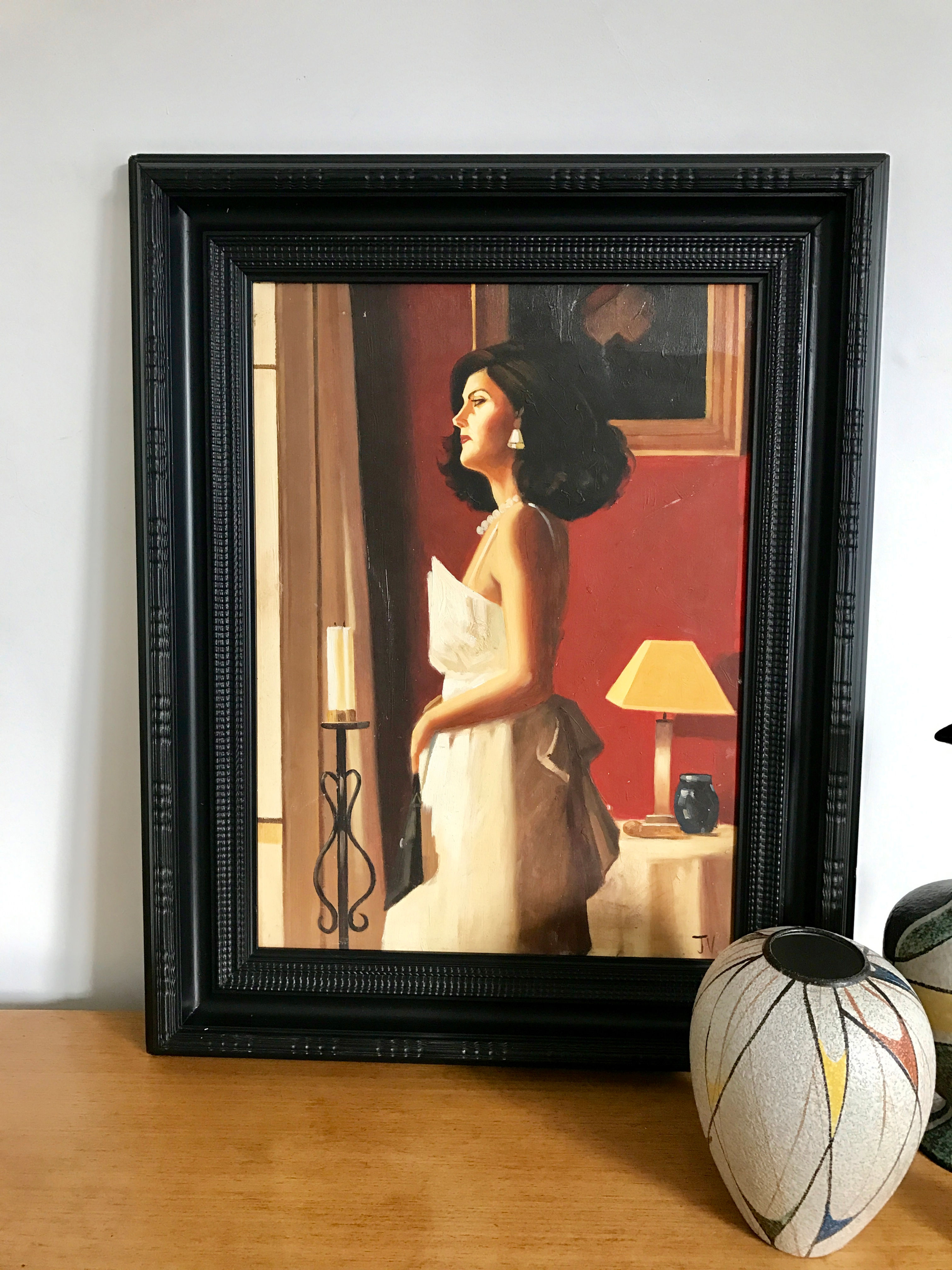 JACK VETTRIANO OIL PAINTING