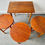 Miniatura: Vintage Set of 4 Teak Nesting Tables by Nový Domov