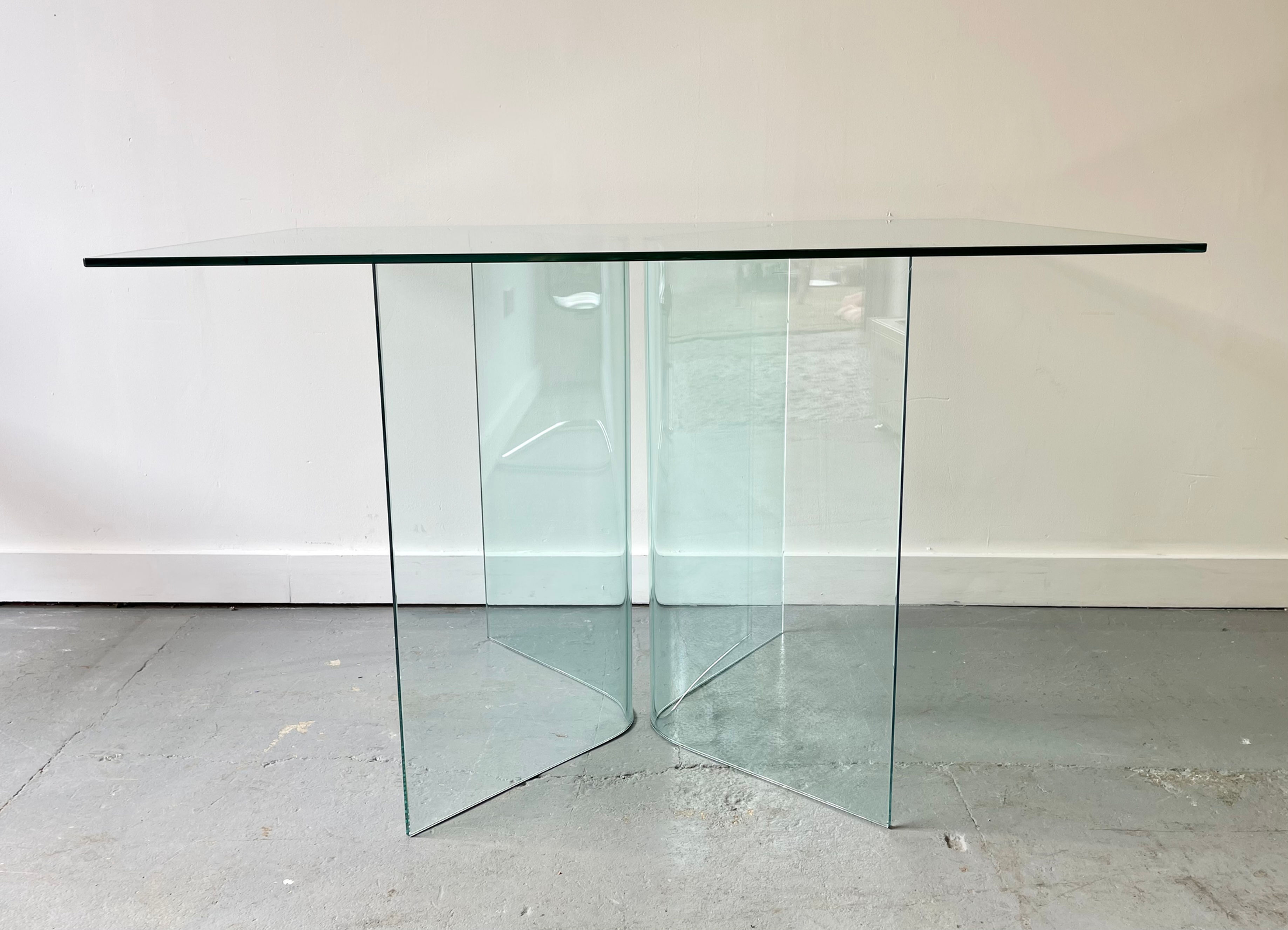 Rectangular Glass Dining Table