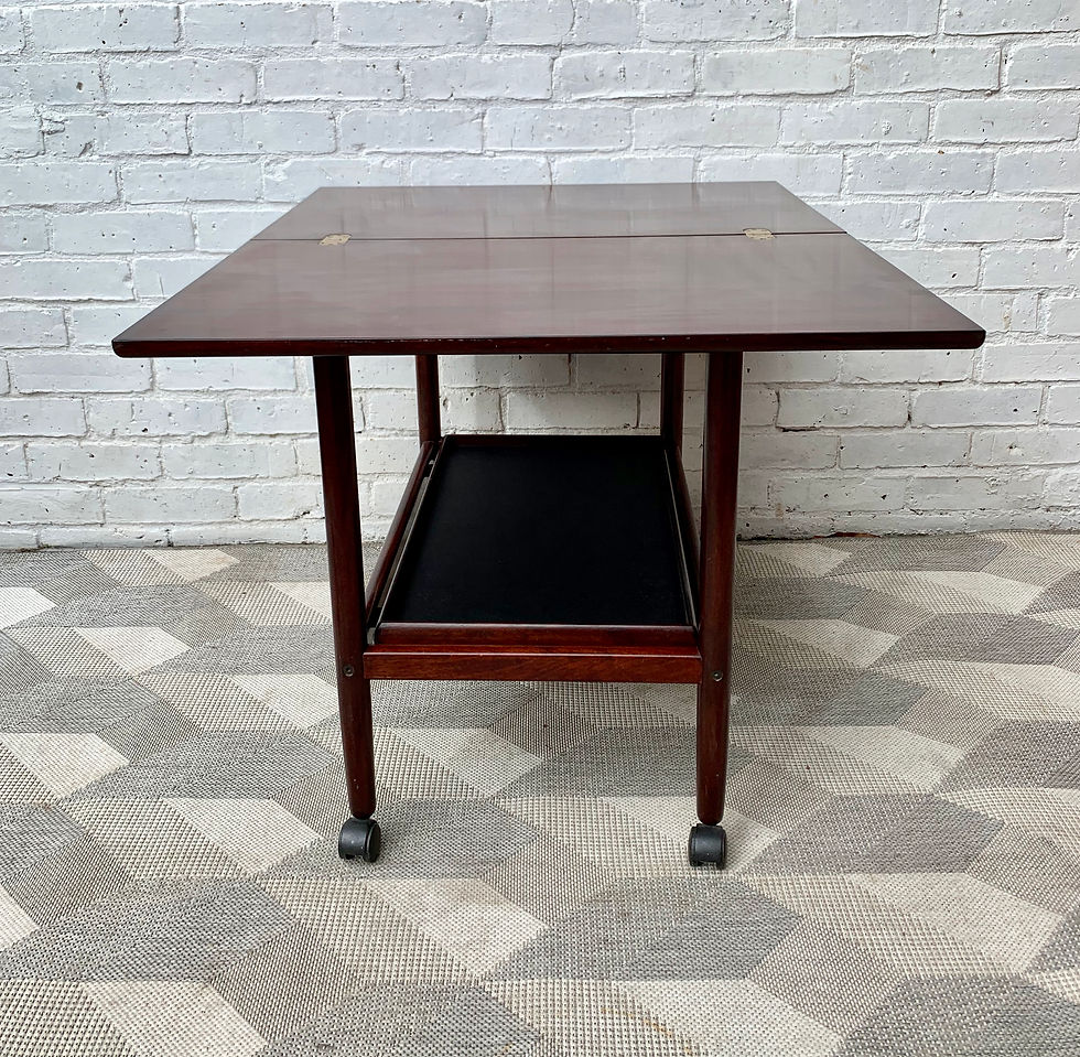 Miniatura: Vintage Drinks Trolley Bar Cart Side Table #D16