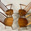 Miniature : Set of 4 Wooden Dining Chairs by Ercol