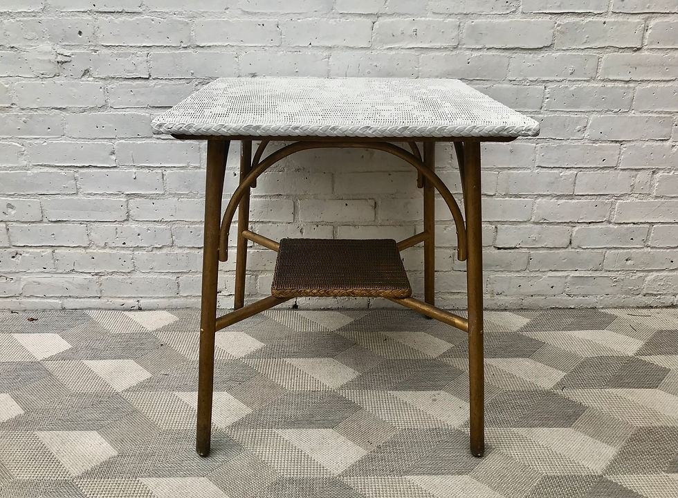 Miniatura: Vintage Lloyd Loom Dining Side Table #842