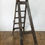 Miniatura: Vintage Wooden Folding Ladder Shelving #539