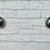 Miniature : Vintage Pair of Wall Lights Sconces West German Hustadt Leuchten #D270