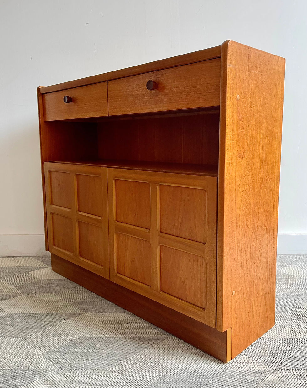 Miniature : Small Vintage Sideboard Cabinet by Nathan