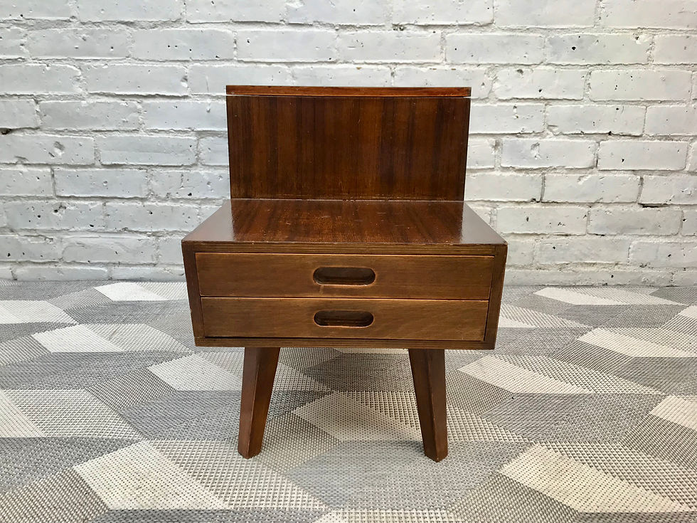 Miniatura: Retro Wooden Sewing Box by Vanson #591