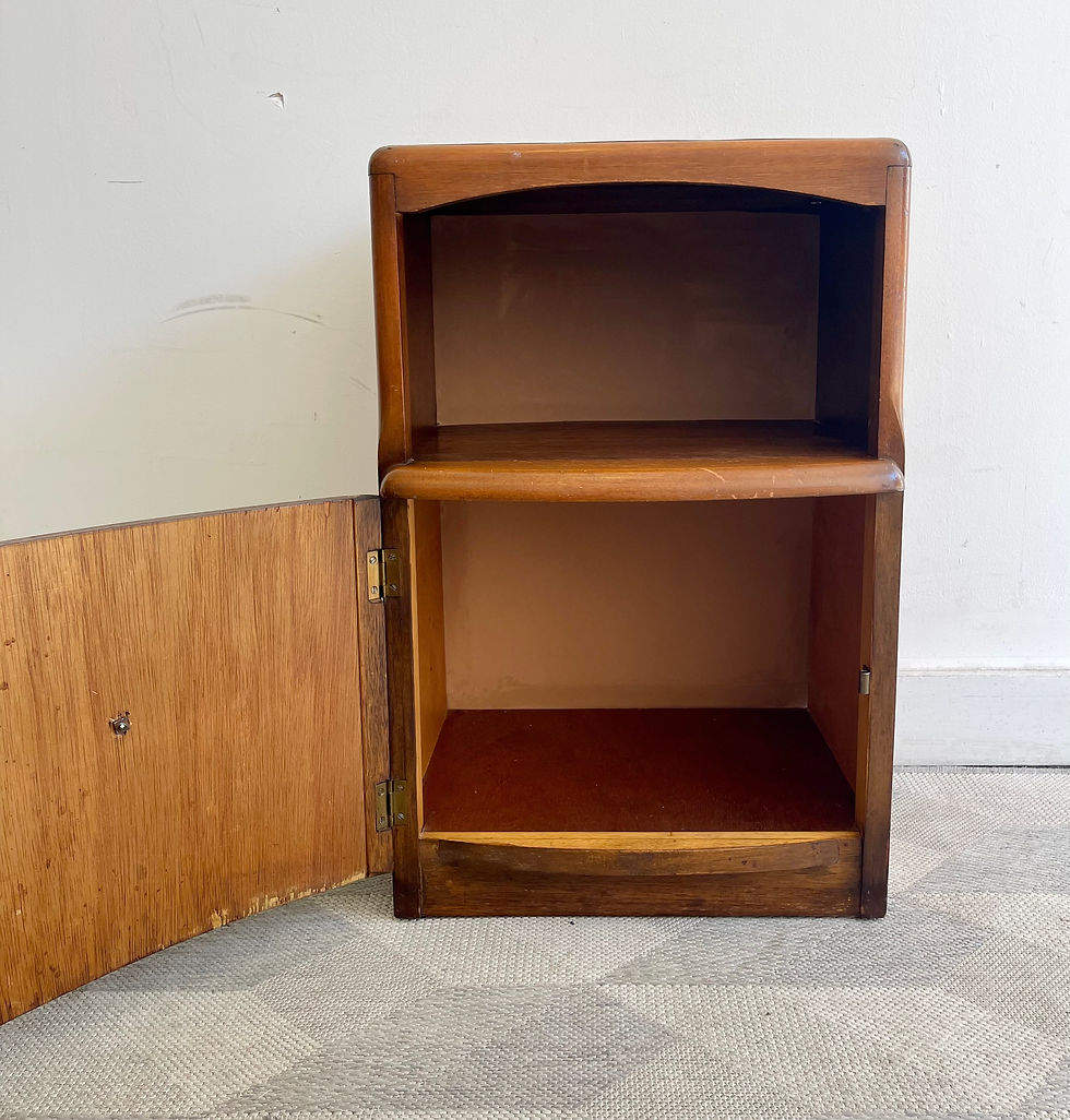Thumbnail: Art Deco Bedside Table Cabinet