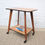 Miniatura: VINTAGE SIDE TABLE ON CASTORS