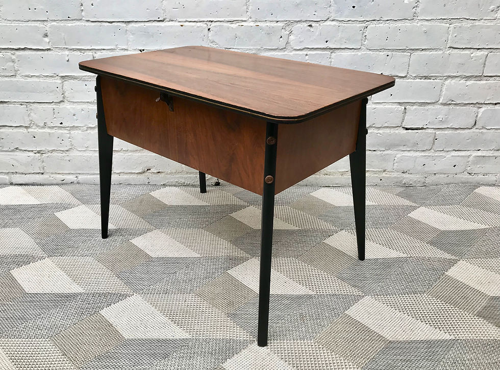 Miniatura: Vintage Retro Sewing Box Side Table #570