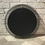 Miniature : Vintage Round Mirror Metal Black German #756