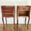 Miniature : Pair of Bedside Tables French Vintage Drawers #865